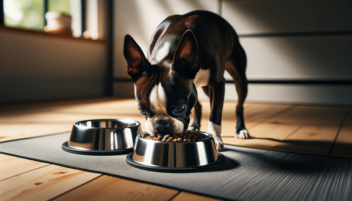 Boston terrier food bowl best sale