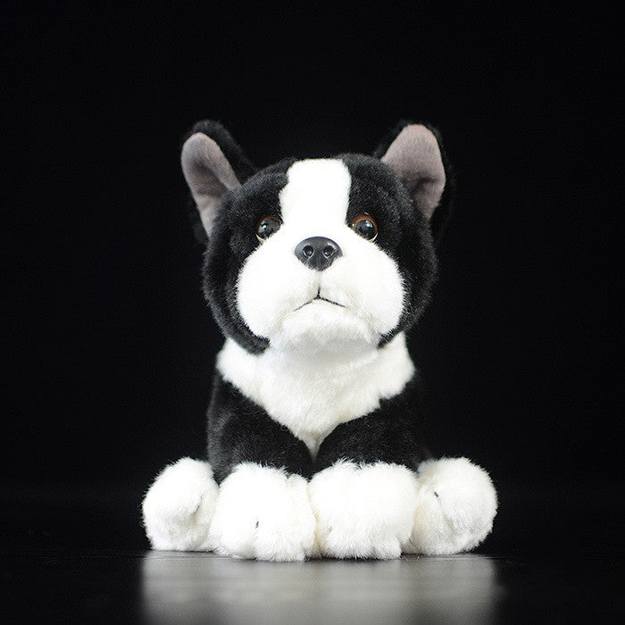 Boston Terrier Dog Plush Stuffed Animal