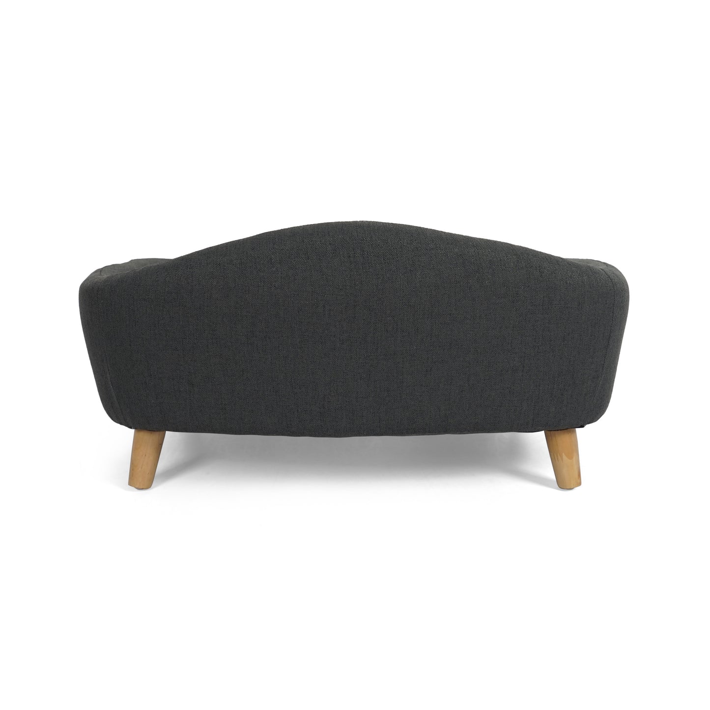 Mid-Century Modern Dog Bed - Dark Gray