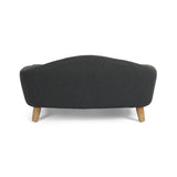 Mid-Century Modern Dog Bed - Dark Gray