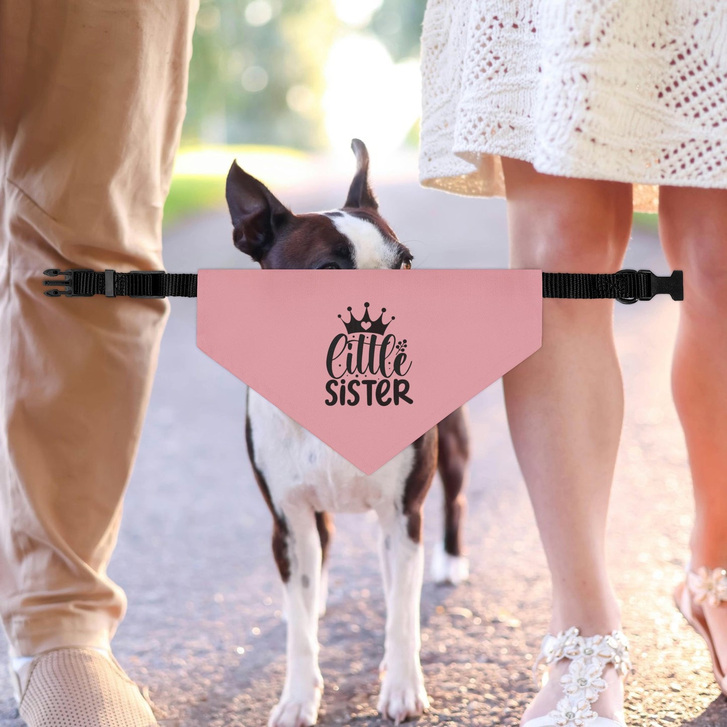 Little Sister Dog Bandana Collar