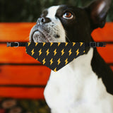 Lightning Bolt Dog Bandana Collar