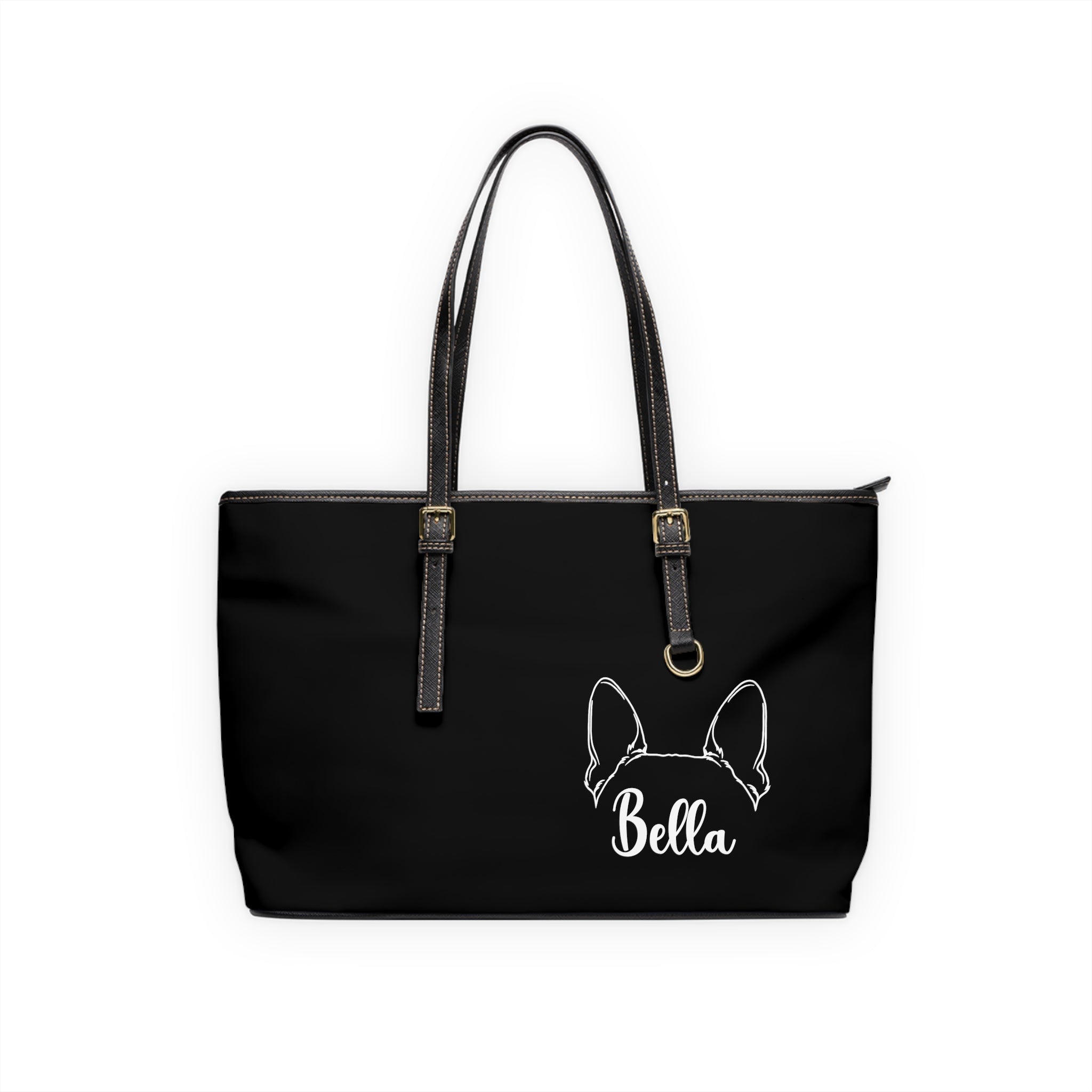 Boston Ears - Custom PU Leather Shoulder Bag