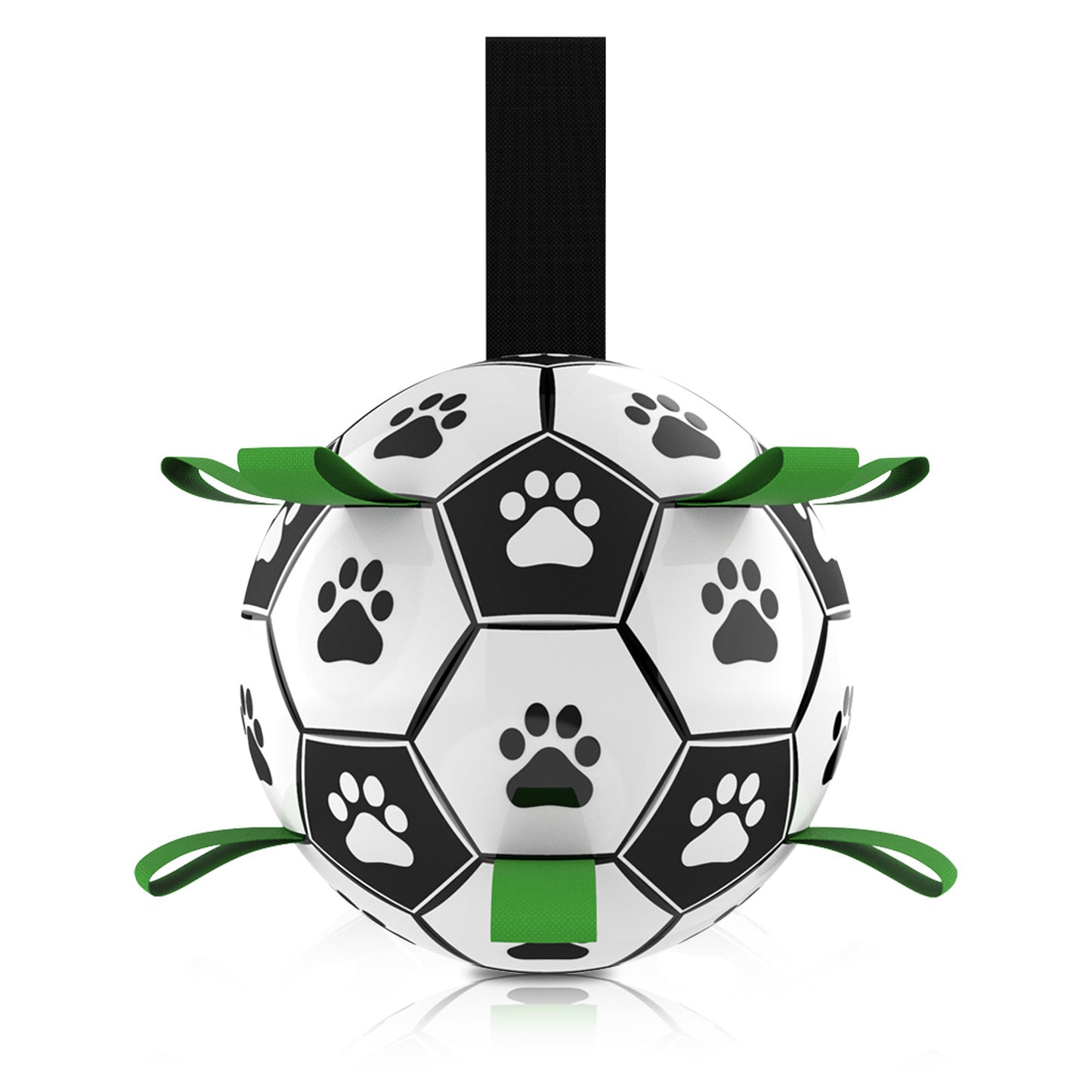 Dog Soccer Ball Interactive Dog Toy Floatable Squeaky Ball