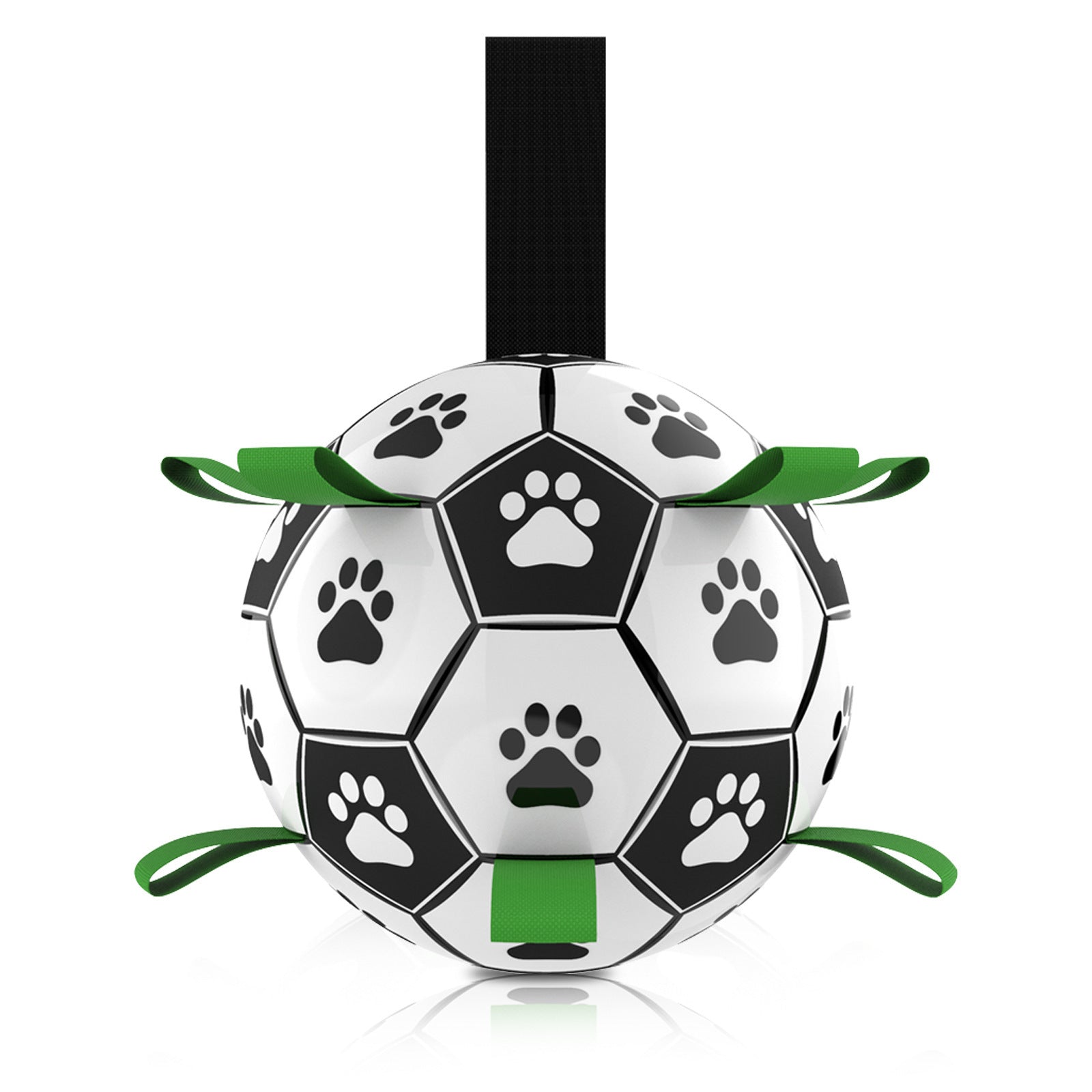 Dog Soccer Ball Interactive Dog Toy Floatable Squeaky Ball