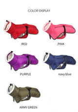 Cotton-padded Dog Coat For Winter