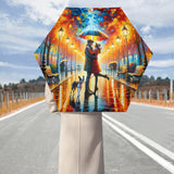 Rainy Embrace Lightweight Auto Open & Close Umbrella