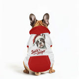 Santas Little Helper Dog Pullover Hoodie
