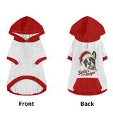Santas Little Helper Dog Pullover Hoodie