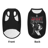 Merry Christmas Boston Terrier Dog Shirt