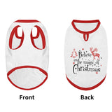 Believe In The Magic Of Christmas Dog Shirt