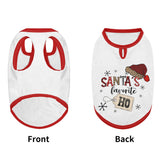 Santa's Favorite Dog Shirt