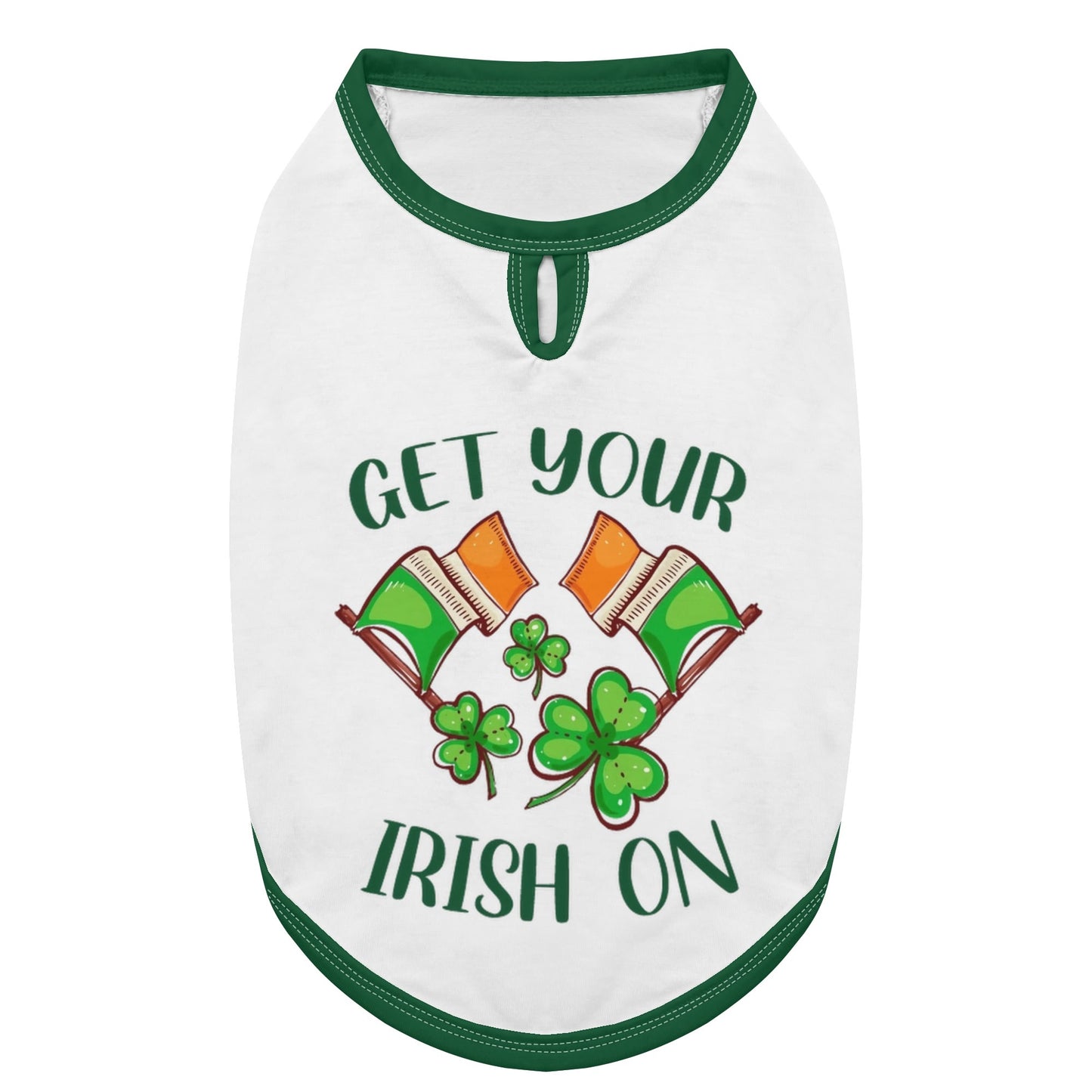 Get Your Irish On Saint Patrick Dog Shirt