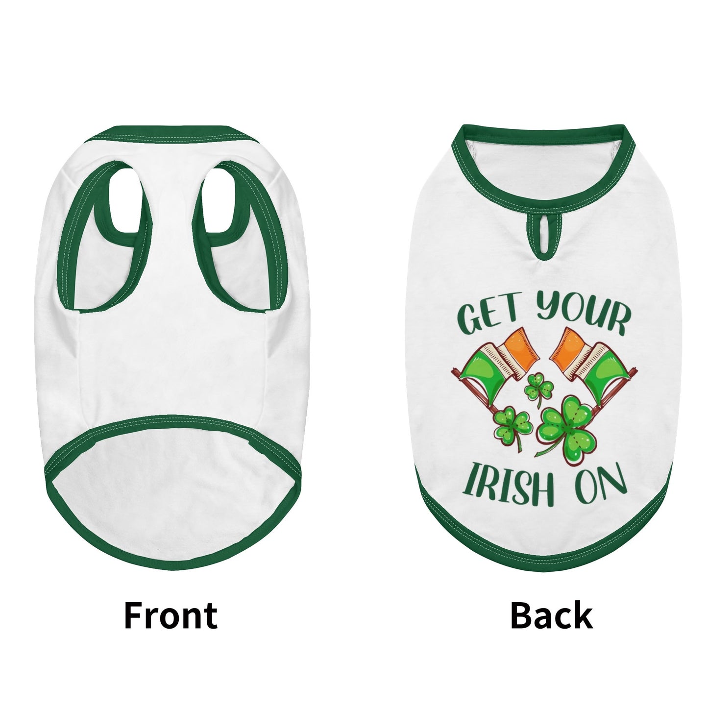 Get Your Irish On Saint Patrick Dog Shirt