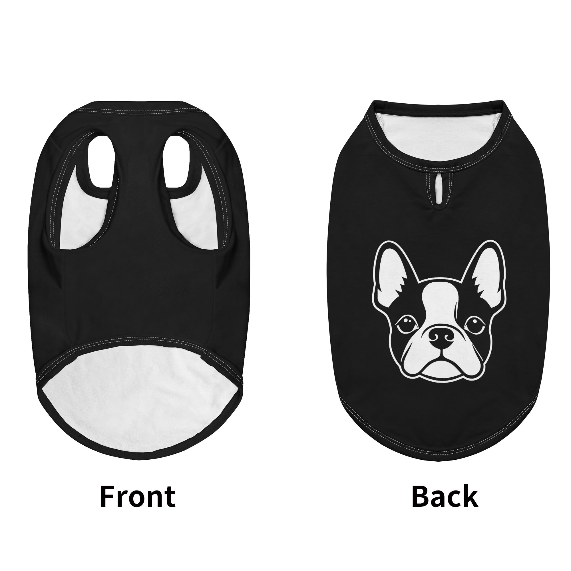 Bostie Face Dog Shirt