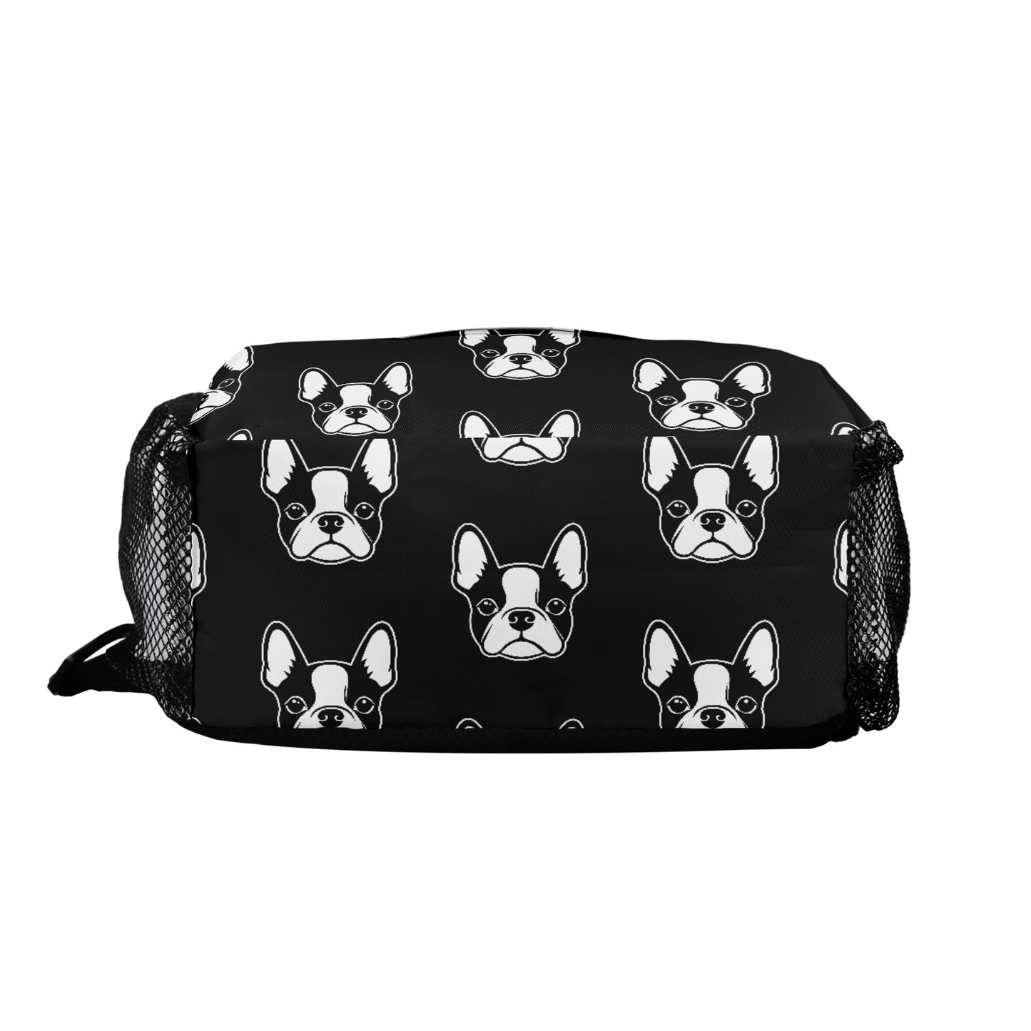 Bostie Faces Chest Crossbody Bag with Adjustable Strap
