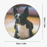Custom Wood Coaster Using Dog Photo (4 Pcs)