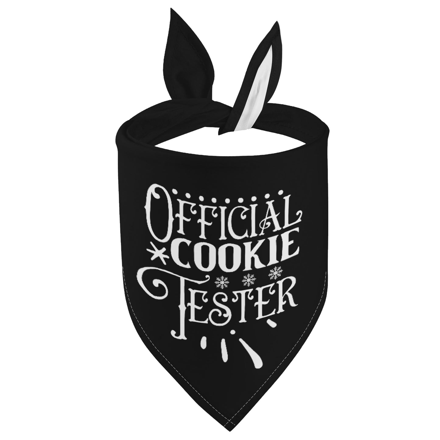 Official Cookie Tester Dog Bandanas