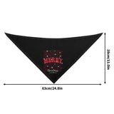 Retro Merry Christmas Dog Bandanas
