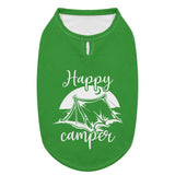 Happy Camper Dog Shirt