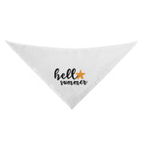 Hello Summer Dog Bandanas
