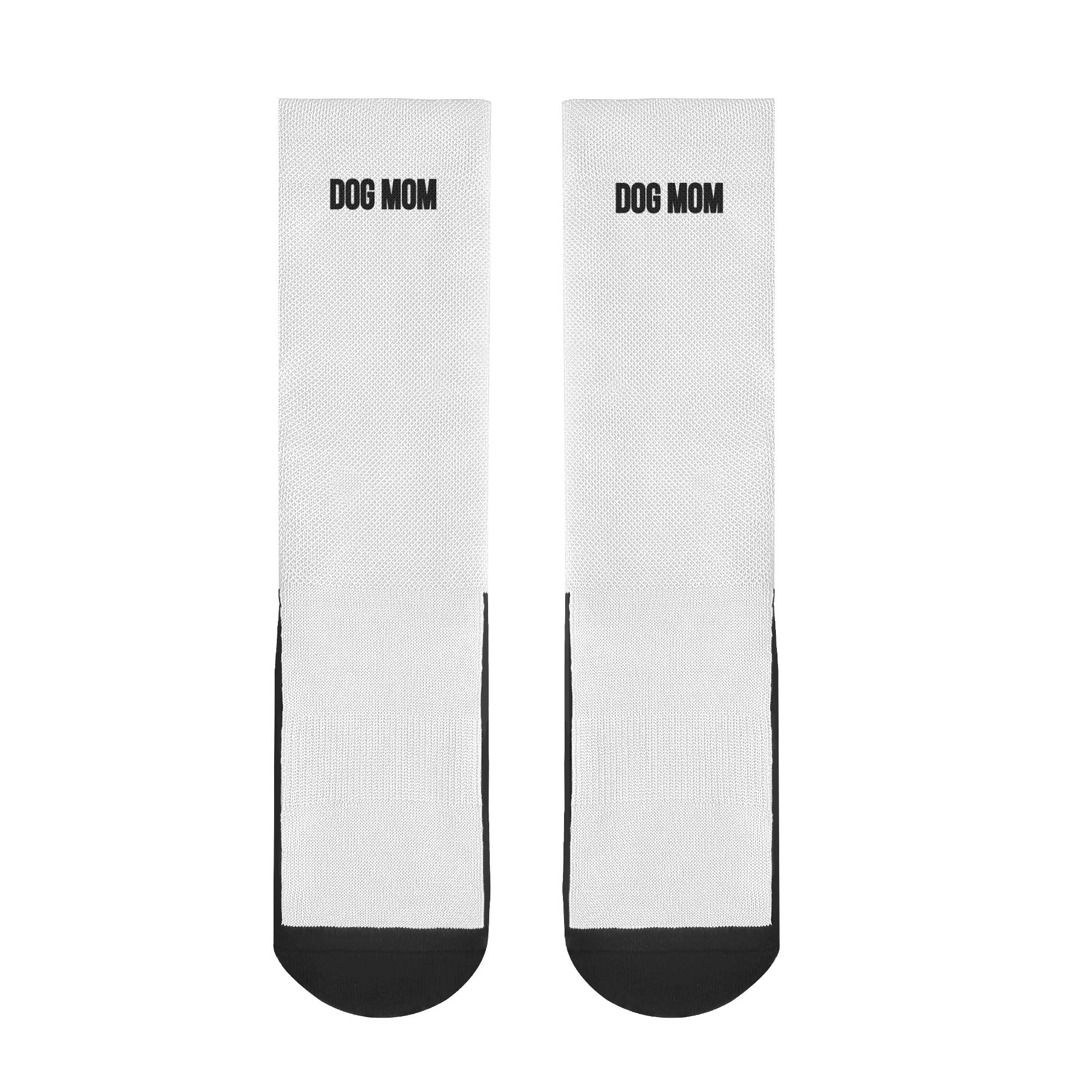 Dog Mom Crew Socks