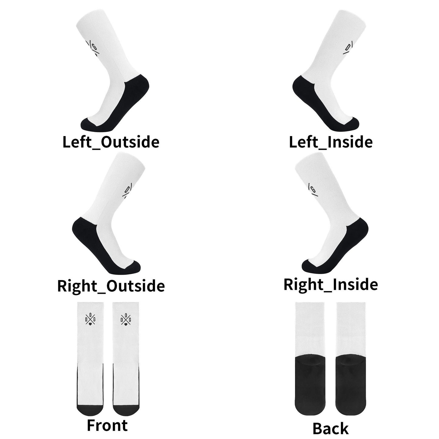 Dog Love Crew Socks