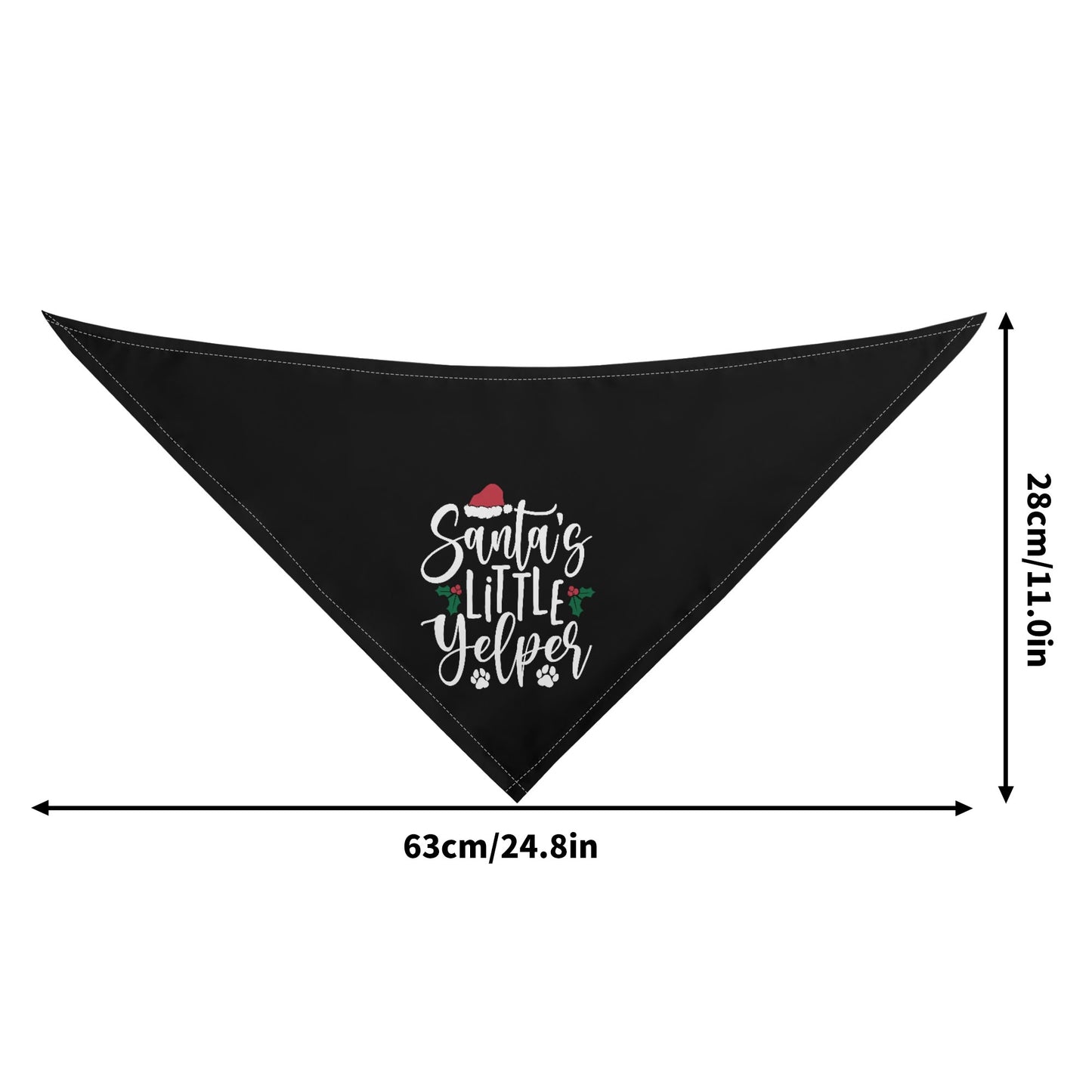 Santas Little Yelper Dog Bandanas