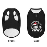 I Believe In Santa Paws Christmas Dog Shirt