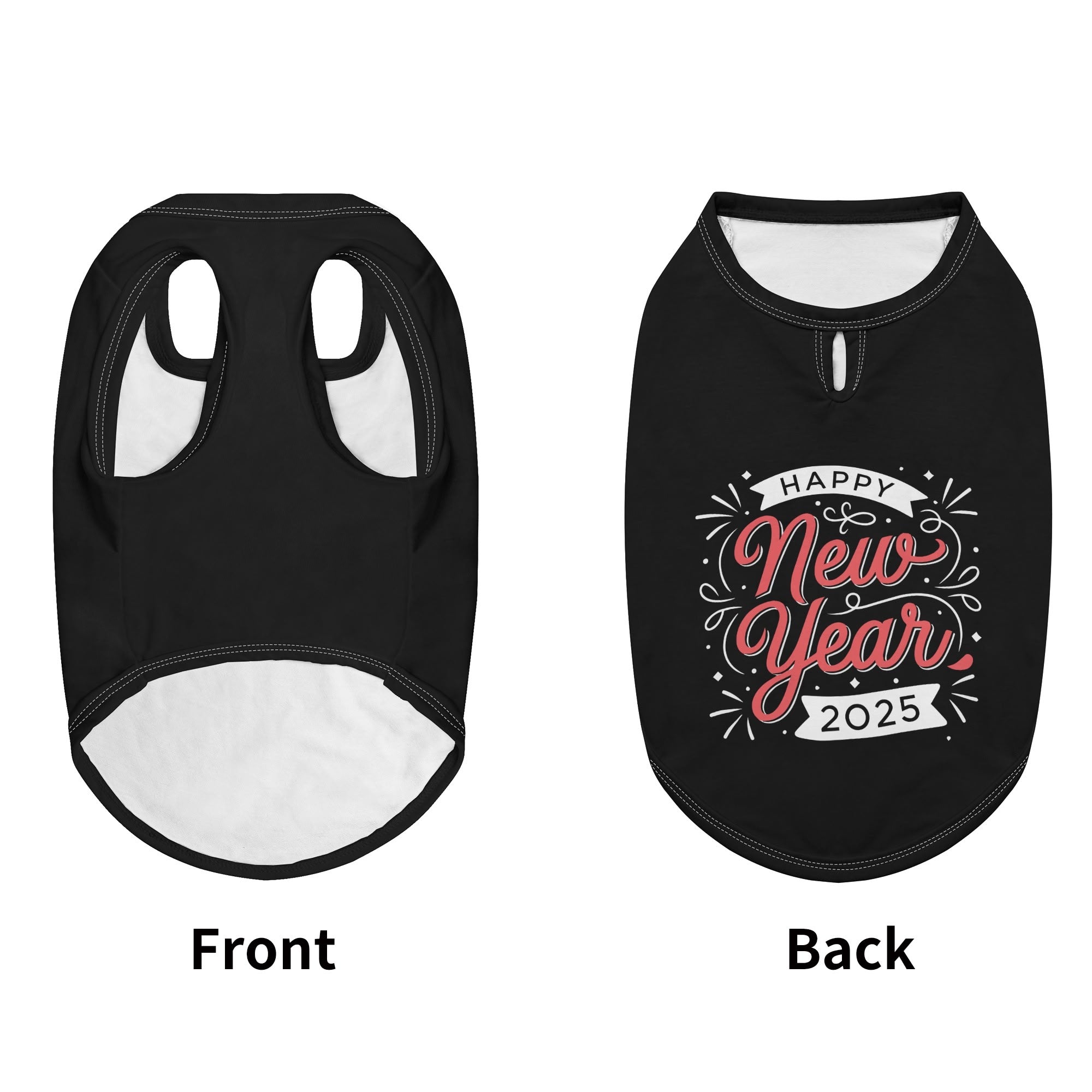 Happy New Year 2025 Dog Shirt