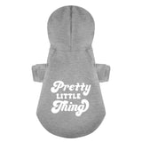 Pretty Little Thing 100% Cotton Dog Fleece Hoodie