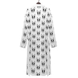 Bostie Faces Mens Bathrobe