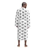 Bostie Faces Mens Bathrobe