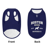 Boston Terrier University EST. 1893 Dog Shirt