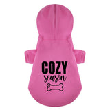 Cozy Season 100% Cotton Dog Fleece Hoodie