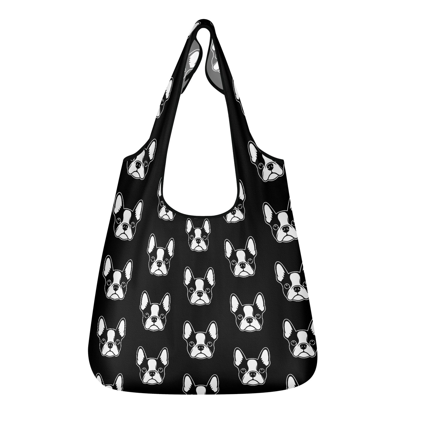 Bostie Faces 3 Pack of Grocery Bags