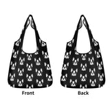 Bostie Faces 3 Pack of Grocery Bags