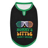 Mommys Little Lucky Charm St Patricks Day Dog Shirt