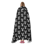 Bostie Faces Hooded Blanket for Adults and Kids