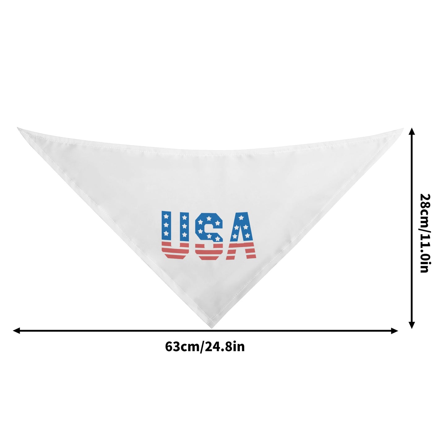 United States USA Pet Bandanas for Dogs