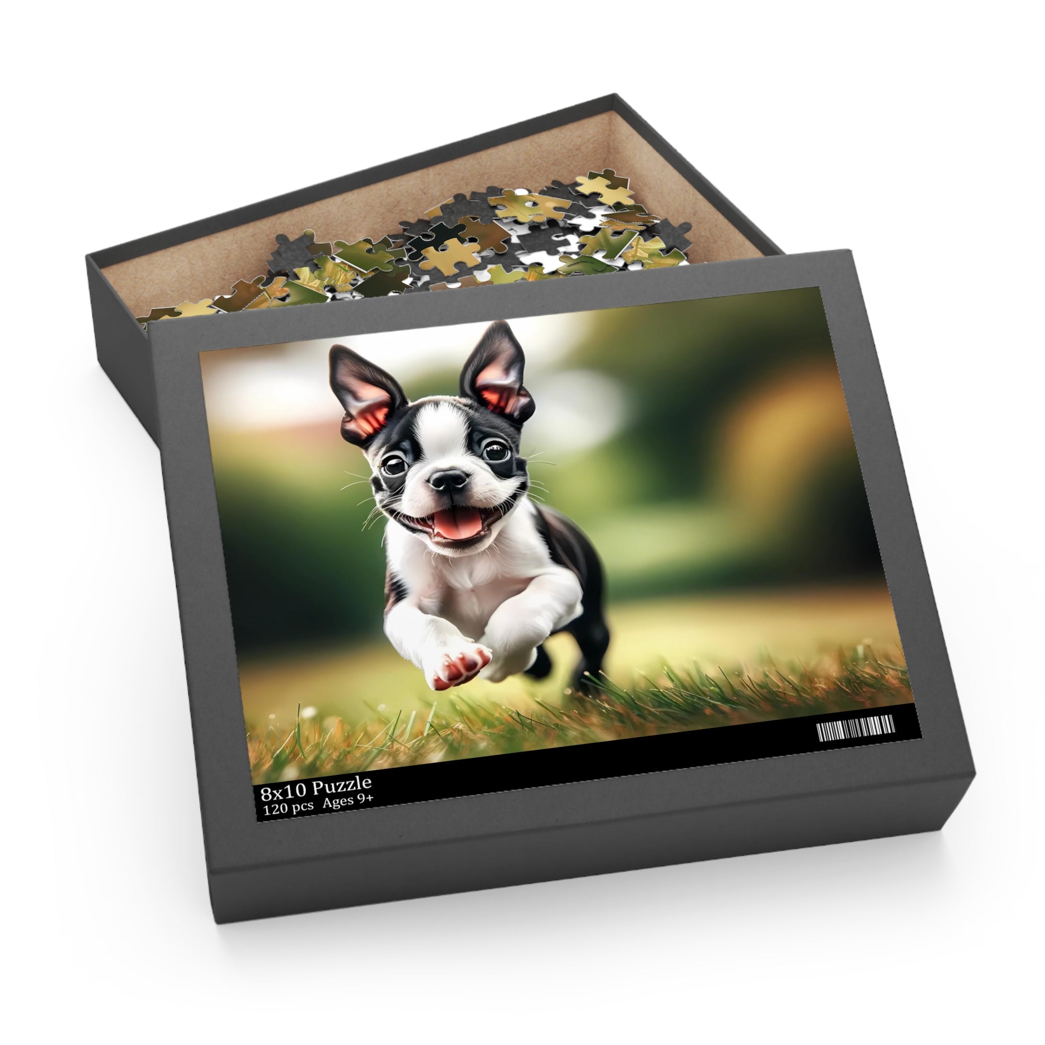 Boston Terrier Puppy Puzzle (120, 252, 500-Piece)