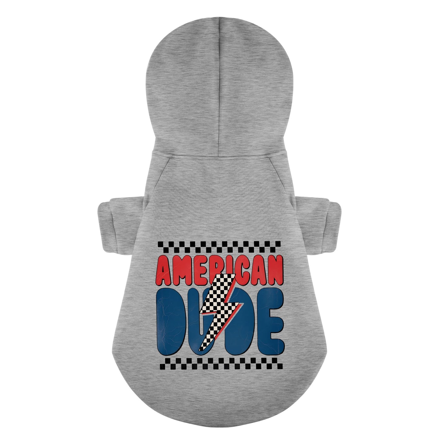 American Dude 100% Cotton Dog Fleece Hoodie