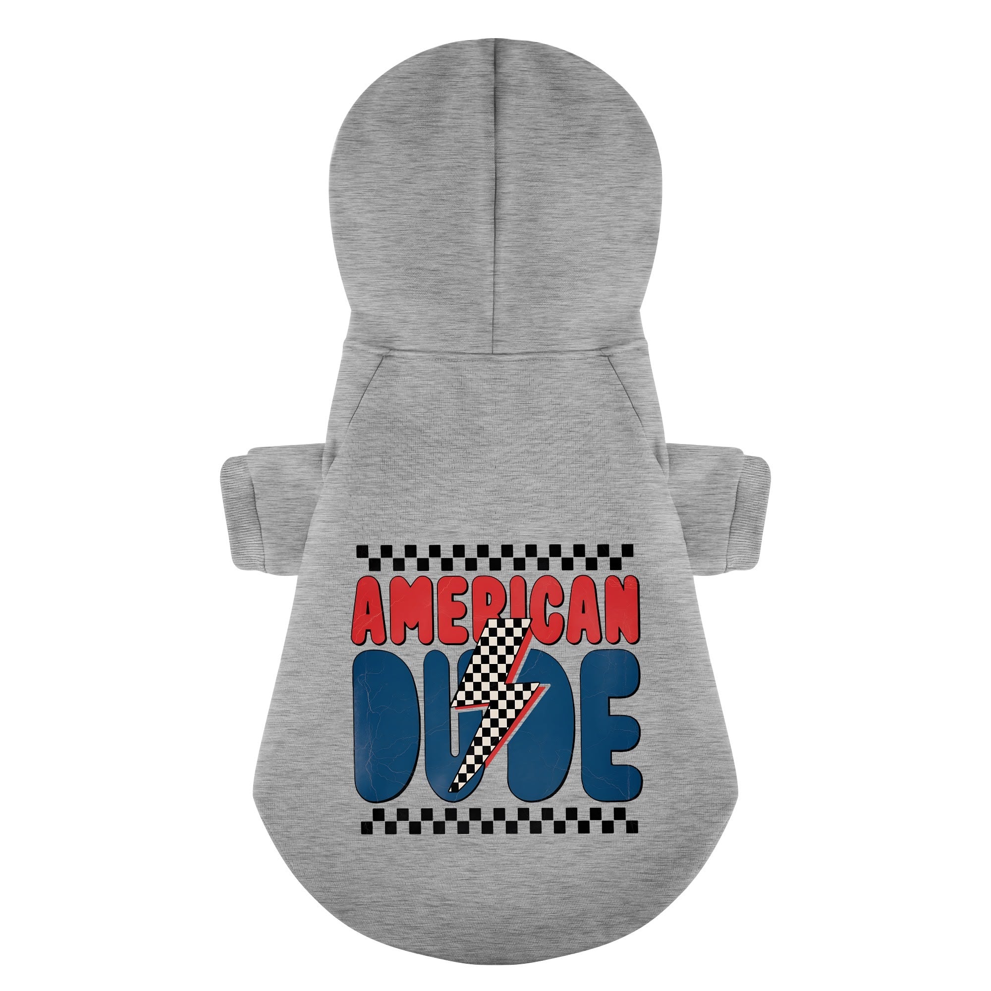 American Dude 100% Cotton Dog Fleece Hoodie