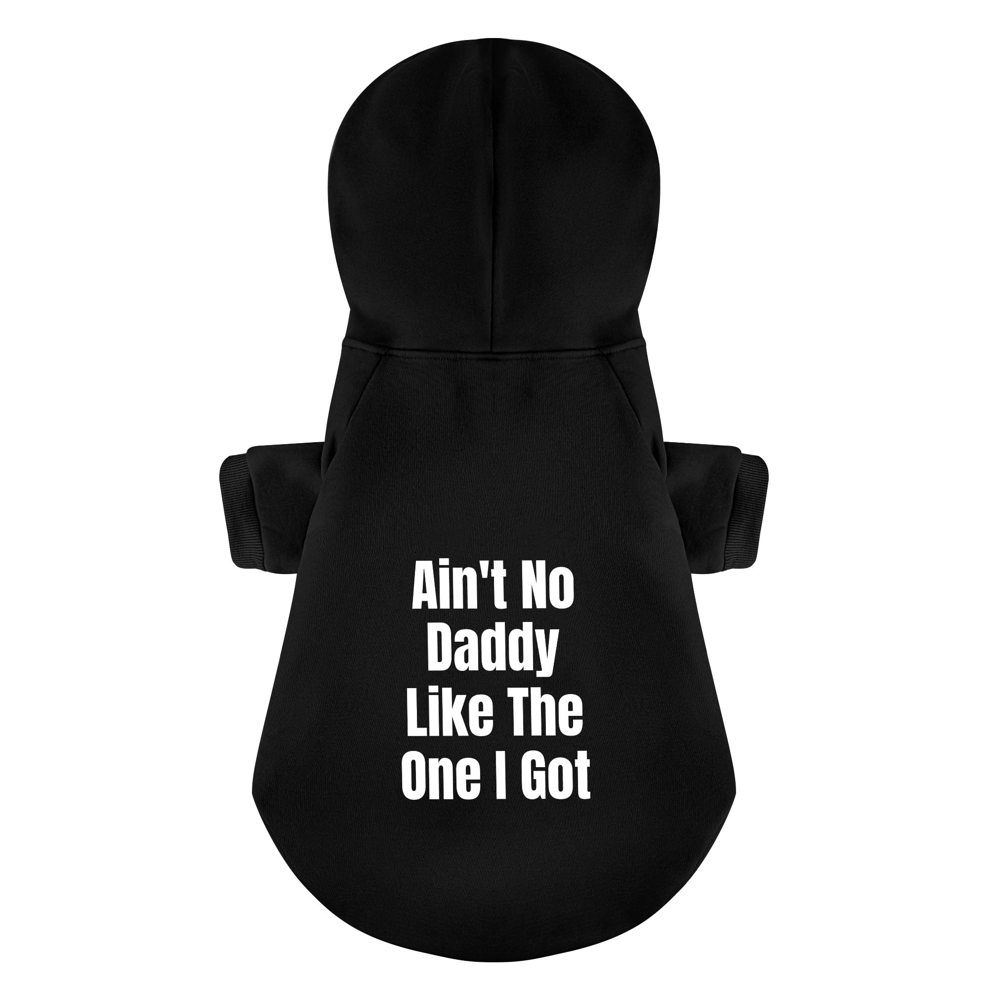 Aint No Daddy Like The One I Got 100% Cotton Dog Fleece Hoodie