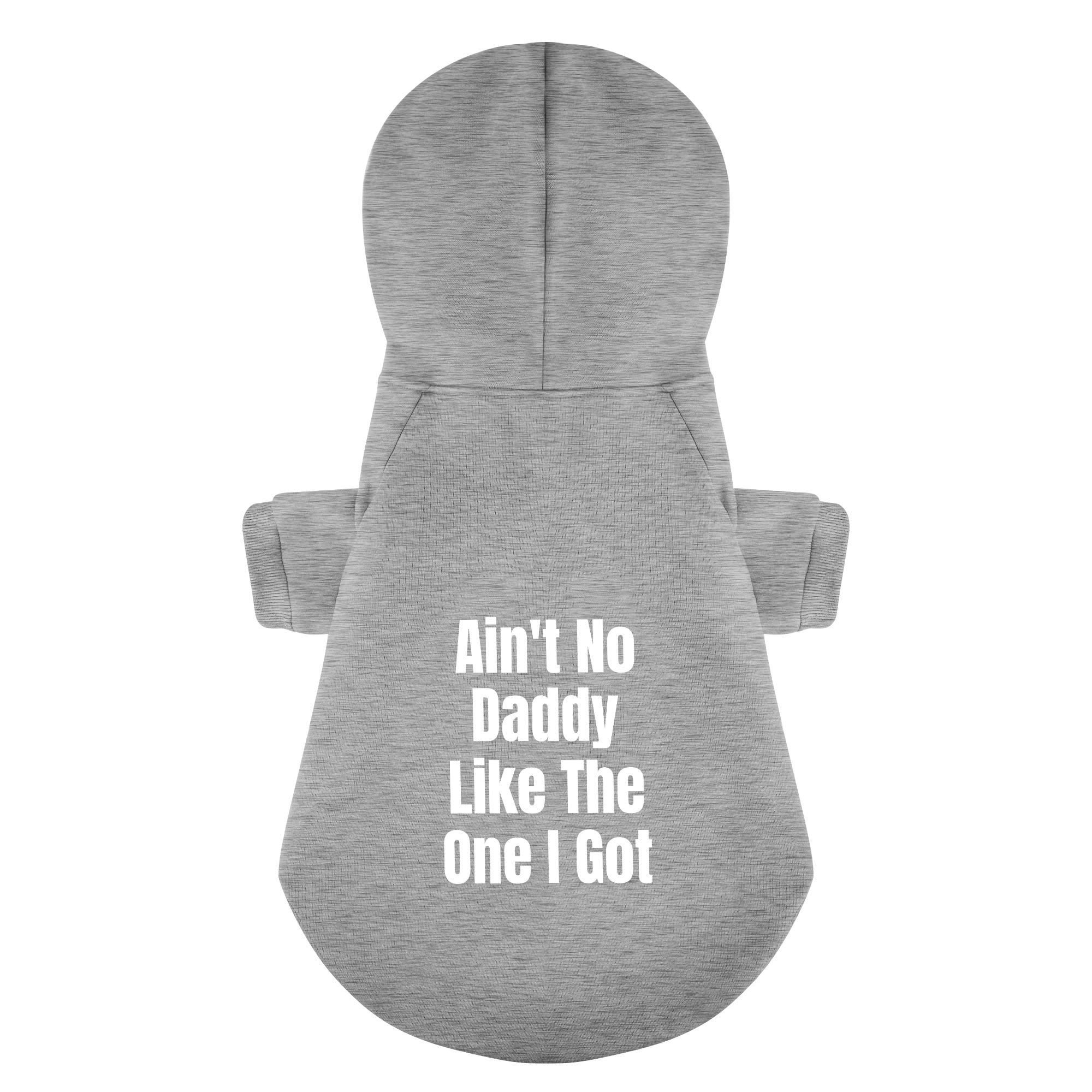 Aint No Daddy Like The One I Got 100% Cotton Dog Fleece Hoodie