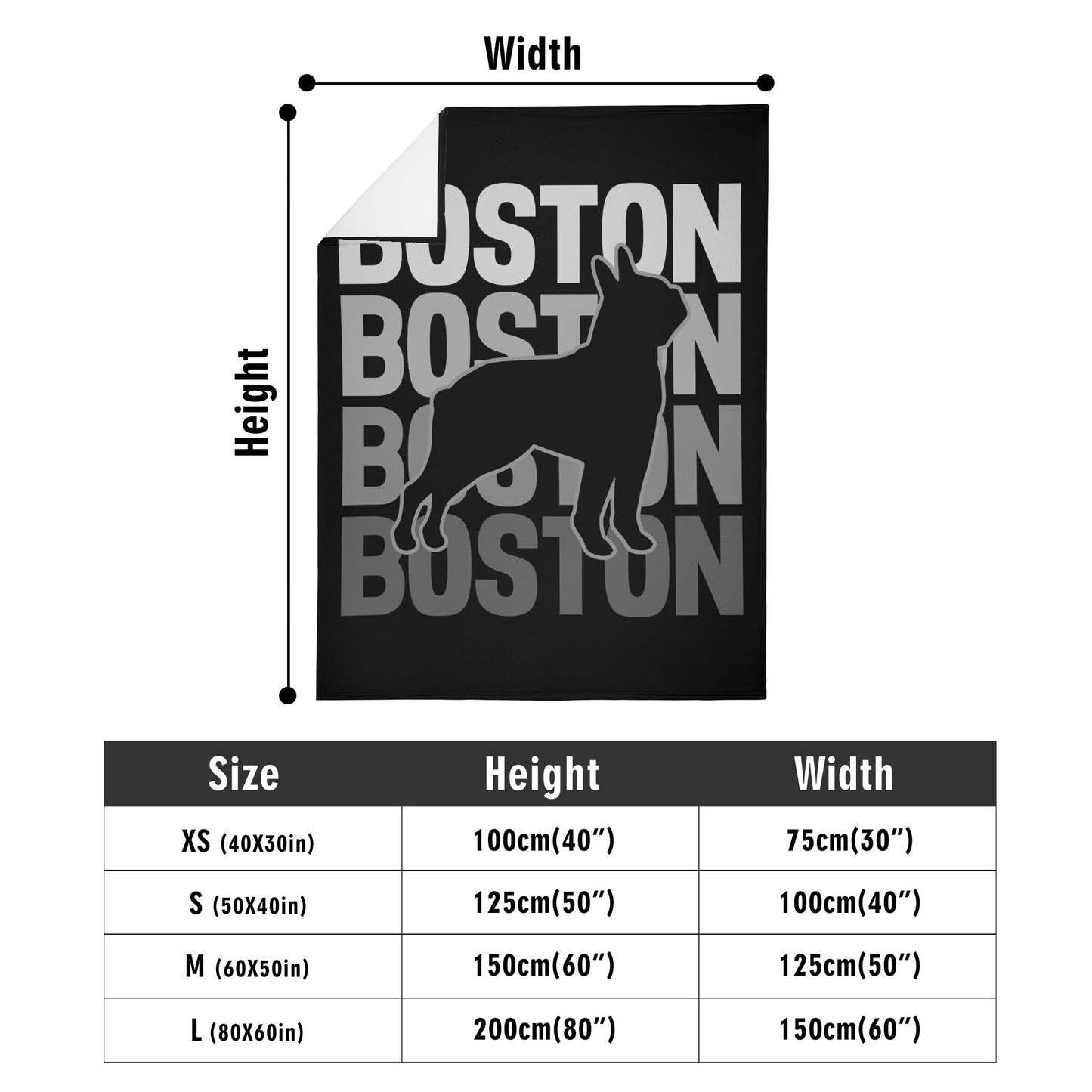 Boston X4 Flannel Blanket