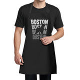 Boston X4 Boston Terrier Silhouette Apron