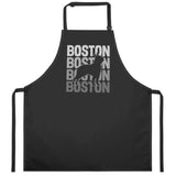 Boston X4 Boston Terrier Silhouette Apron