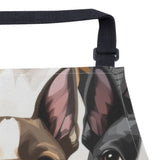 Boston Terrier Dogs Crowd Apron