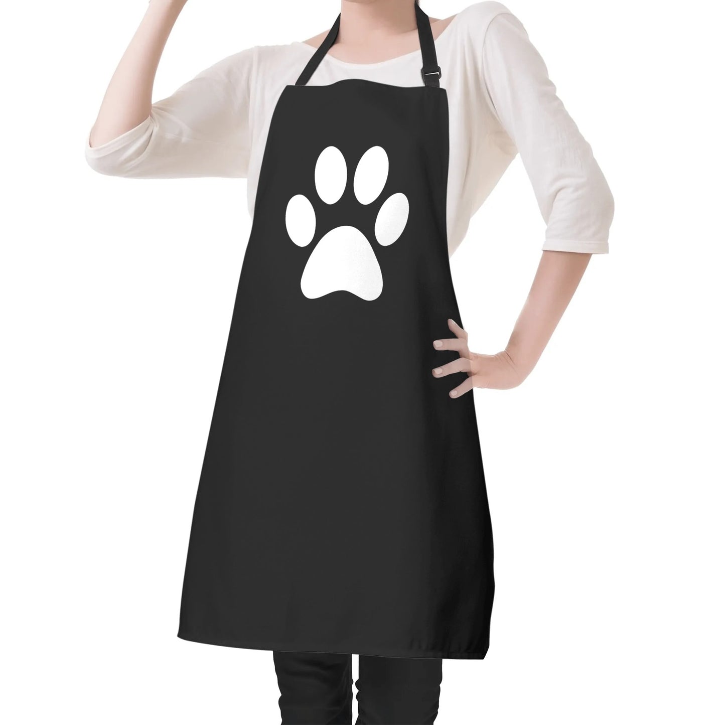 Dog Paw Print Apron